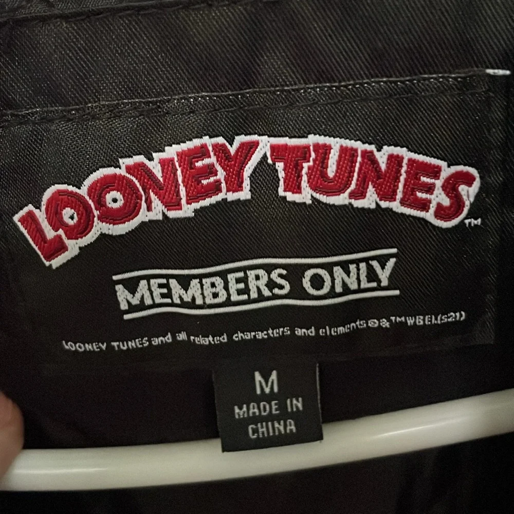 Loony Tunes Members Only jacket Goon Squad